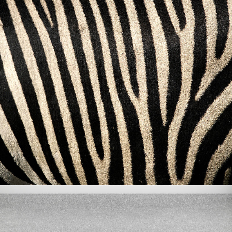 Dark Color Modern Wall Mural Decal Large Animal Print Wall Covering for Sitting Room