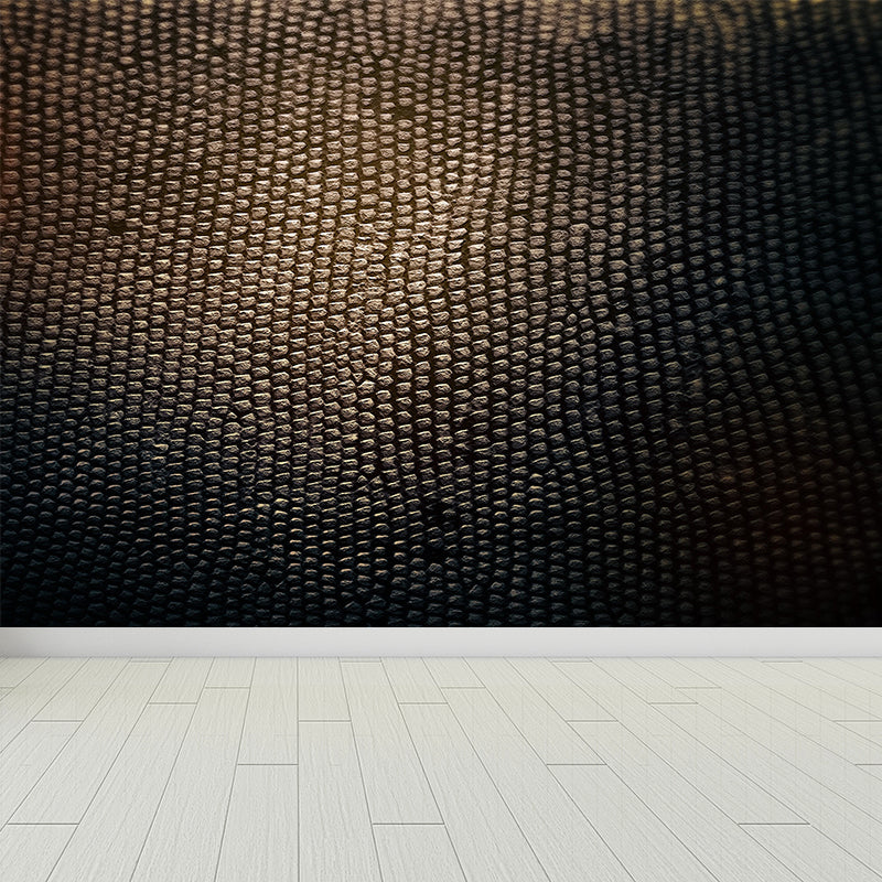 Dark Color Modern Wall Mural Decal Large Animal Print Wall Covering for Sitting Room