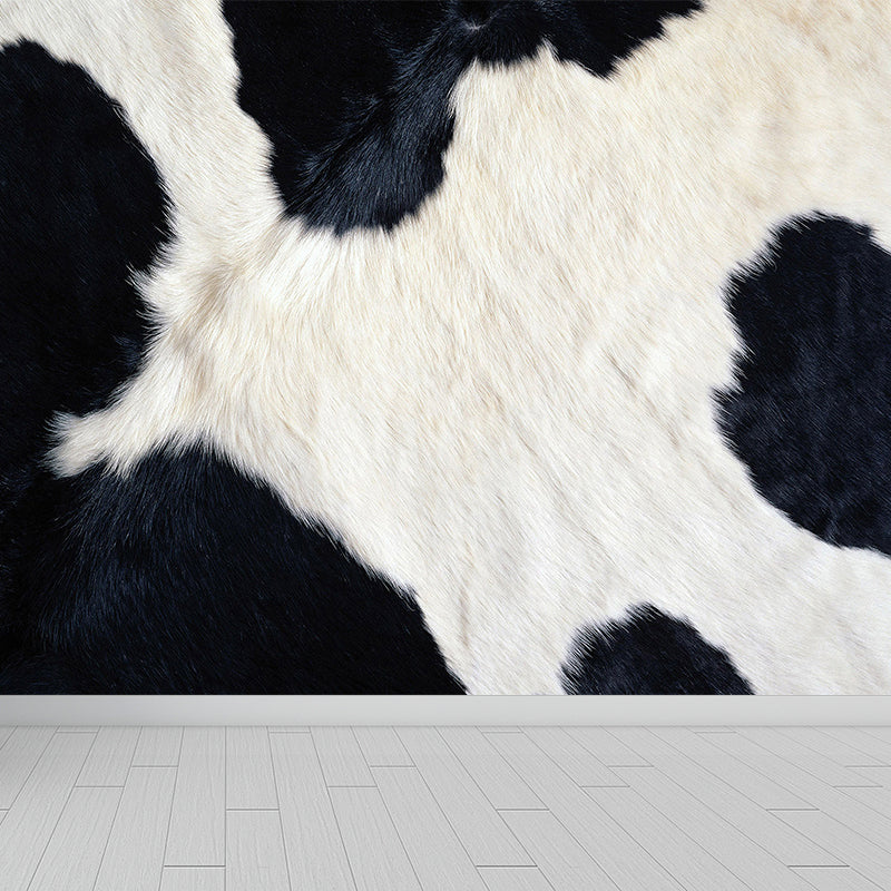 Dark Color Modern Wall Mural Decal Large Animal Print Wall Covering for Sitting Room