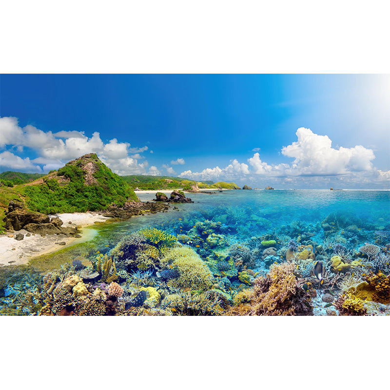 Stunning Underwater World Mural Child Bedroom Seascape Wall Art, Made to Measure