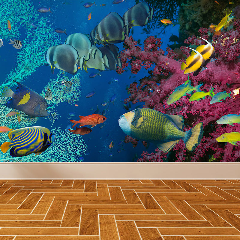 Stunning Underwater World Mural Child Bedroom Seascape Wall Art, Made to Measure