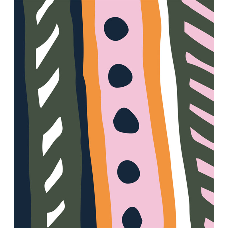 Abstract Mural Wallpaper Modern Style Waterproof Bedroom Wall Covering, Custom-Print