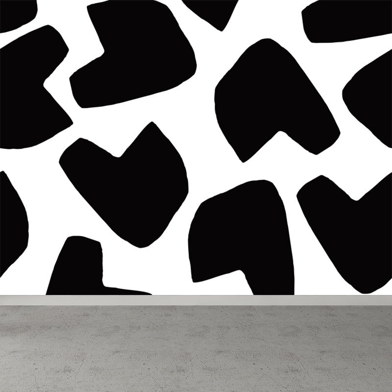 Abstract Mural Wallpaper Modern Style Waterproof Bedroom Wall Covering, Custom-Print