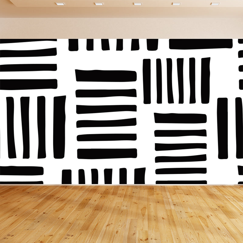 Colorful Modern Wall Paper Mural Whole Abstract Pattern Wall Art for House Interior