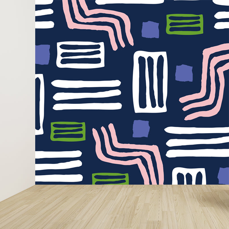 Huge Abstract Wall Covering Mural Water Resistant Contemporary Bedroom Wall Decor