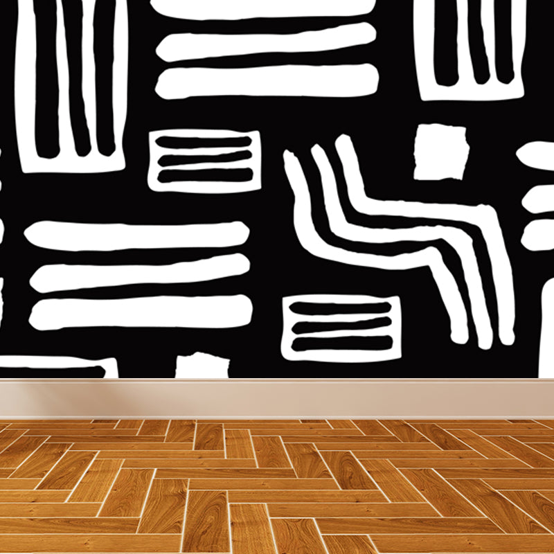 Huge Abstract Wall Covering Mural Water Resistant Contemporary Bedroom Wall Decor