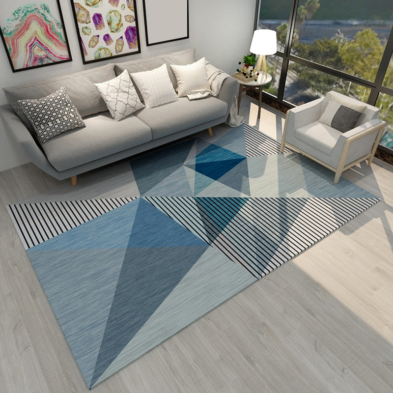 Nieuwheid Geometrisch patroon Patchwork Rug Multi-gekleurde moderne tapijt polypropyleen Anti-slip Tapijt voor woonkamer