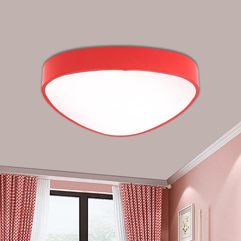 Red / Blue / Green Triangle Massimale Lampada Moderno Stile LED Acrilico Montaggio Light Fixture per Hallway