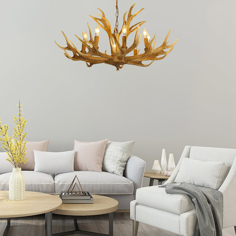 Lampe à lustre en résine 6/8