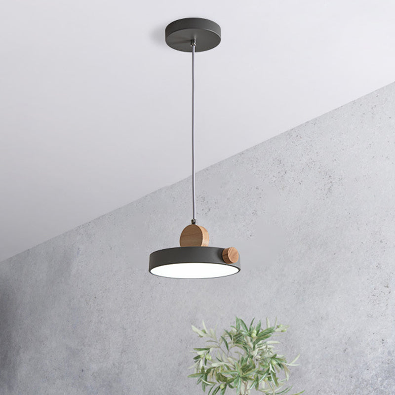 Light Nordic Acrilic Acrilic Acrilic Acrilic Acrilic Acrilic LED con decorazione in legno