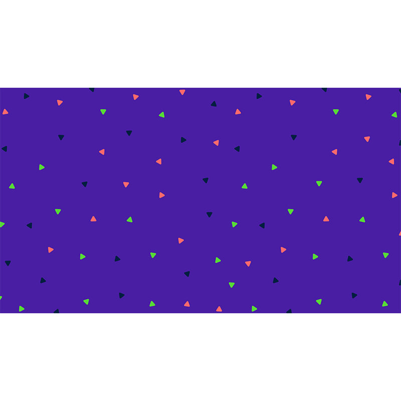 Bright Color Geometric Shapes Mural Stain-Proof Modern Living Room Wall Art, Made to Measure