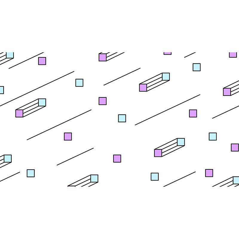 Contemporary Geometric Patterned Mural Non-Woven Waterproof Pastel Wall Art for Bedroom