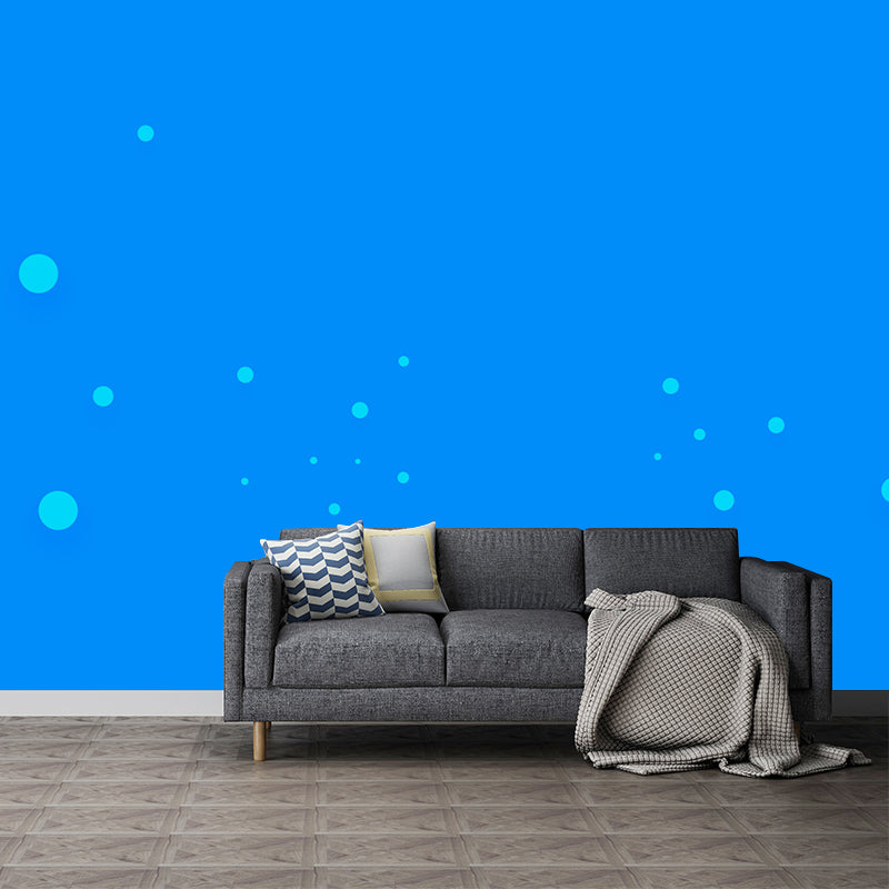 Moisture Resistant Geometry Wall Mural Modernism Non-Woven Fabric Wall Decor, Custom Made