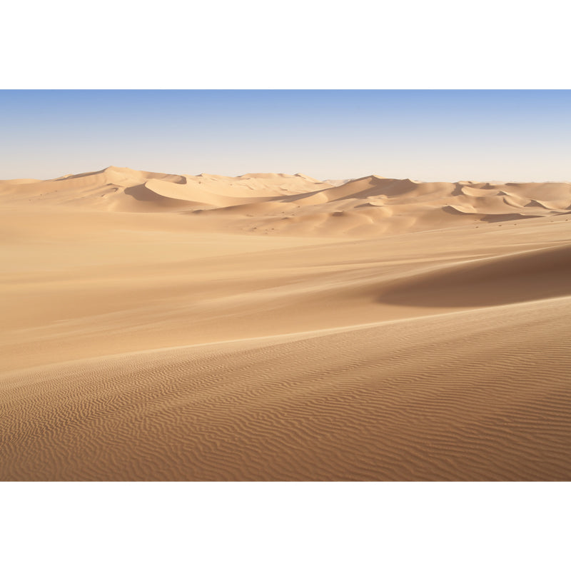 Photography Sand Dunes Scene Mural Whole Wall Decor for Living Room, Custom Printed