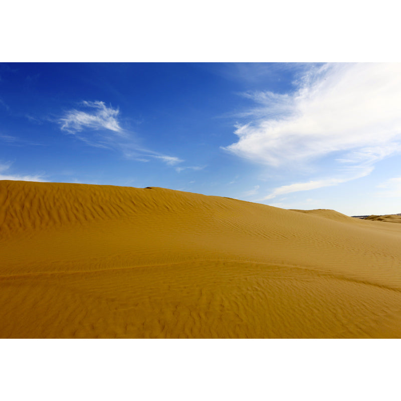 Waterproofing Sand Mountain Mural Wallpaper Non-Woven Modern Wall Covering for Home