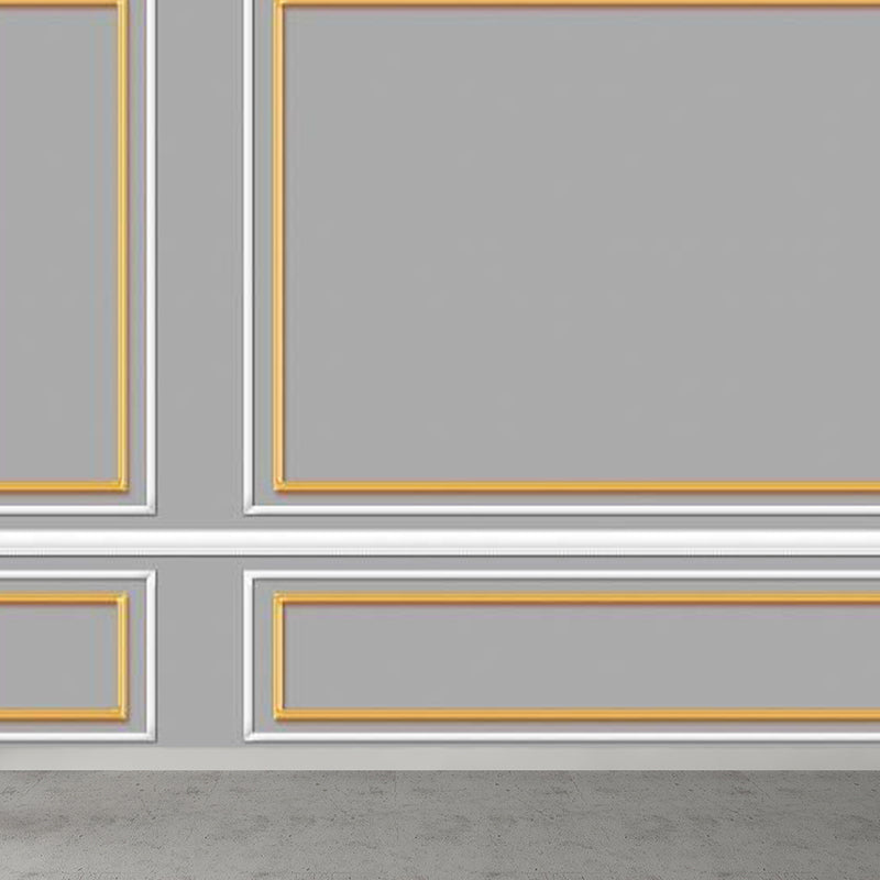 Papier peint Mural contemporain de couleur douce, énorme décoration murale géométrique pour le salon