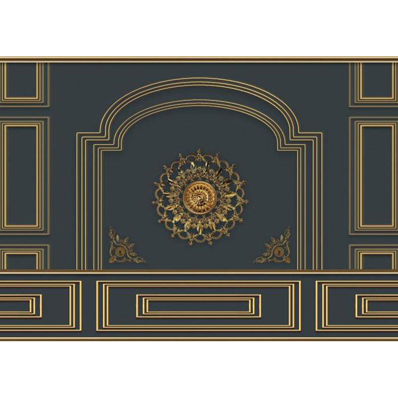 Stain Resistant Graphic Pattern Mural Non-Woven Modern Wall Decor for Girls Room