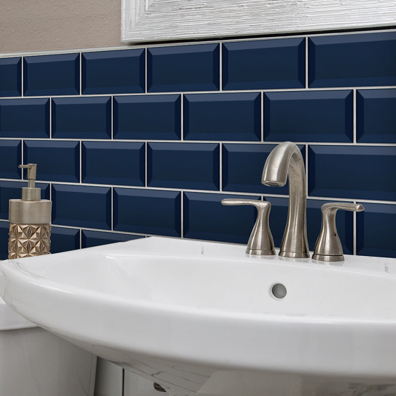 Self Sticking Brickwork Wallpaper Panels Rural PVC Wall Art for Kitchen, 8' x 4"