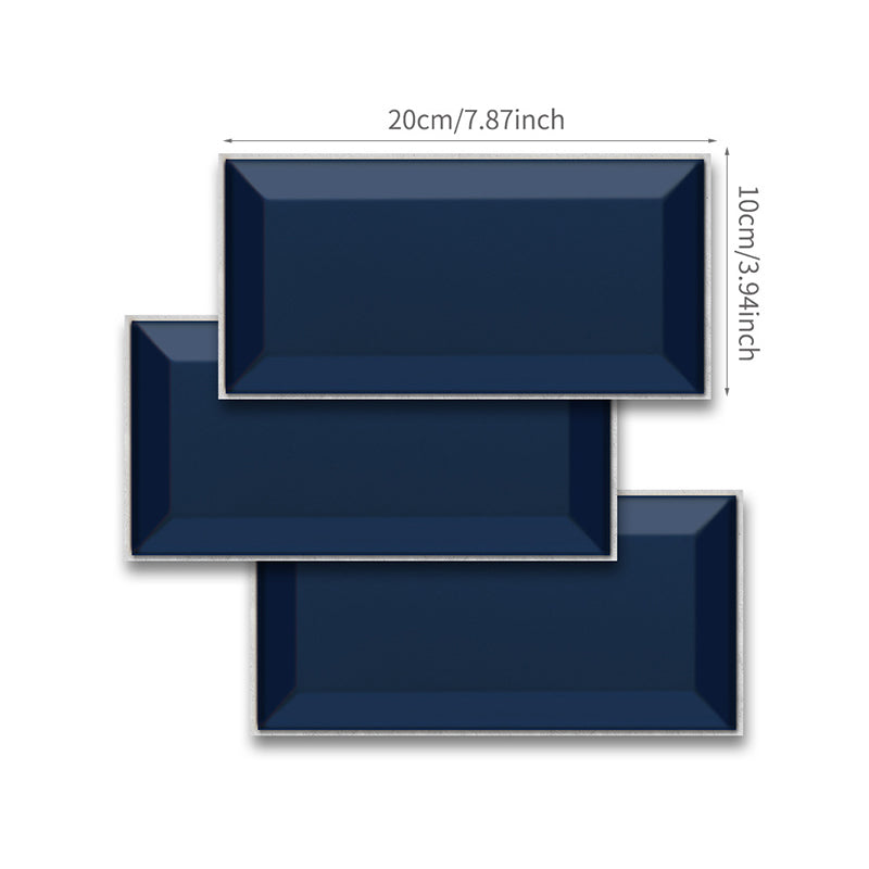 Self Sticking Brickwork Wallpaper Panels Rural PVC Wall Art for Kitchen, 8' x 4"