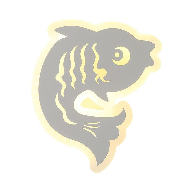 Light a parete a LED in stile moderno in stile moderno in stile moderno per finitura bianca per il corridoio