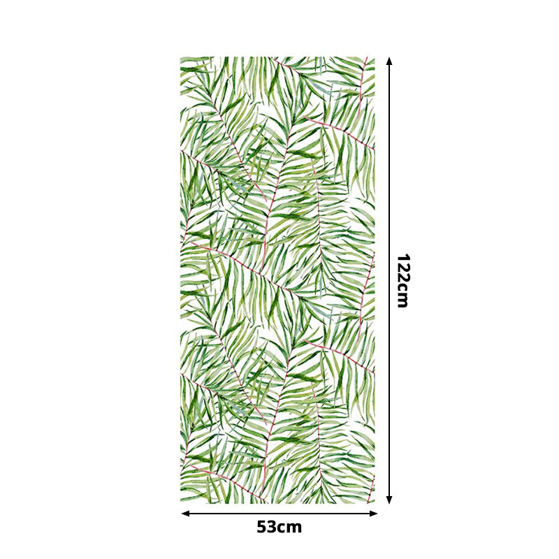 Green Willow Branches Wallpaper Panel Pick Up Sticks Wall Covering for Accent Wall