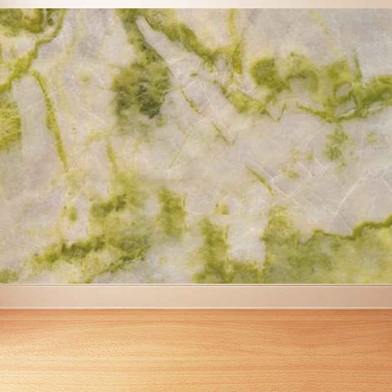 Light Color Marble Look Mural Wallpaper Texture Contemporary Stain Resistant Wall Art