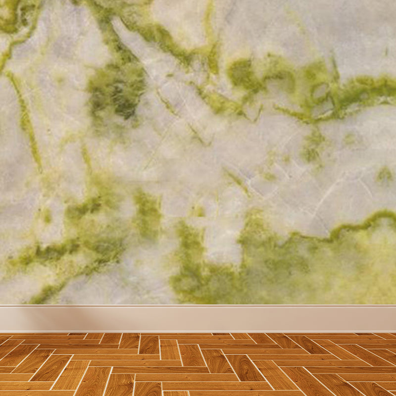Light Color Marble Look Mural Wallpaper Texture Contemporary Stain Resistant Wall Art