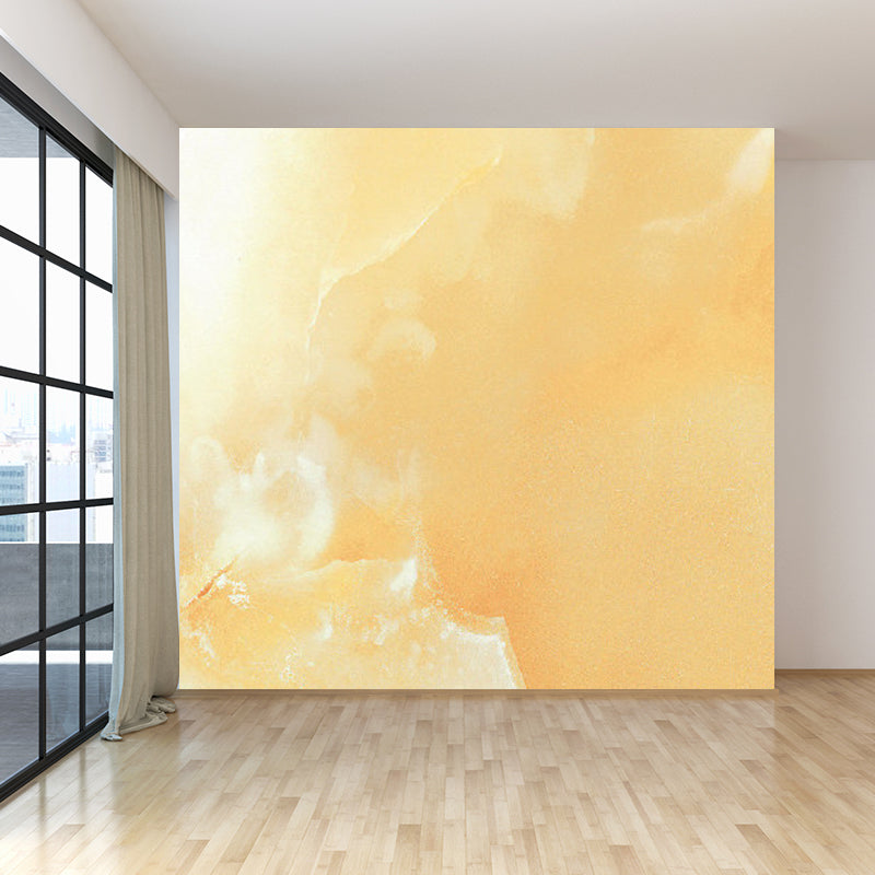 Waterproof Marble Effect Wall Mural Modern Non-Woven Wall Art, Custom Size Available