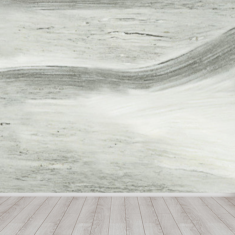 Waterproof Marble Effect Wall Mural Modern Non-Woven Wall Art, Custom Size Available
