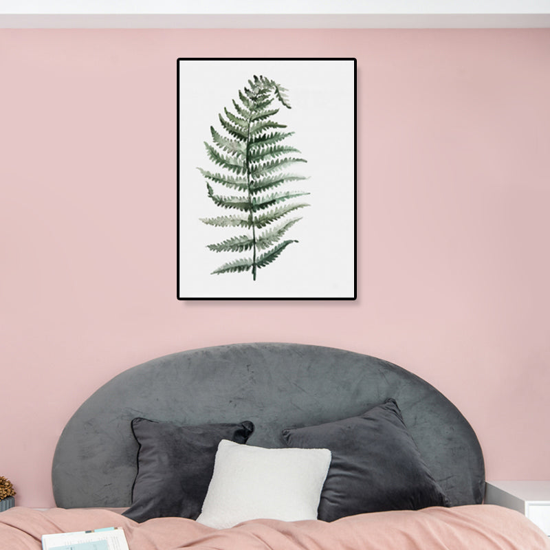 Minimalistische Botanics canvas print zachte kleur getextureerde muurkunst voor keuken, meerdere maten