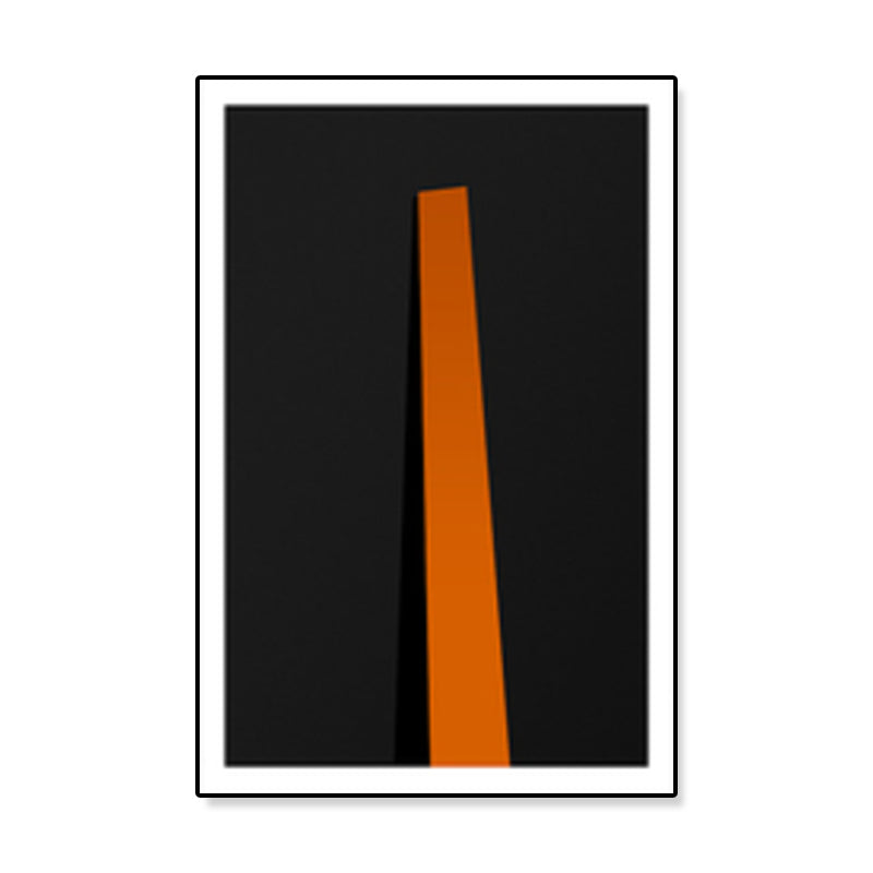Zeitgenössische abstrakte Muster-Leinwandkunst, dunkle Farbe, Korridor-Wanddekoration, Größen optional
