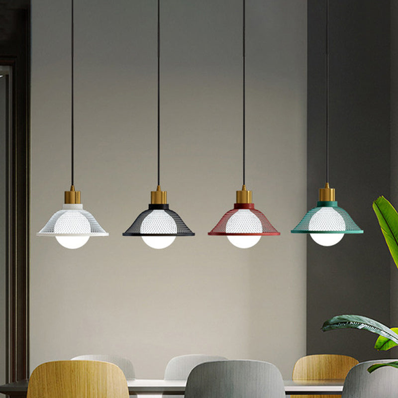 Metallic Bell Hangende lamp Modernist