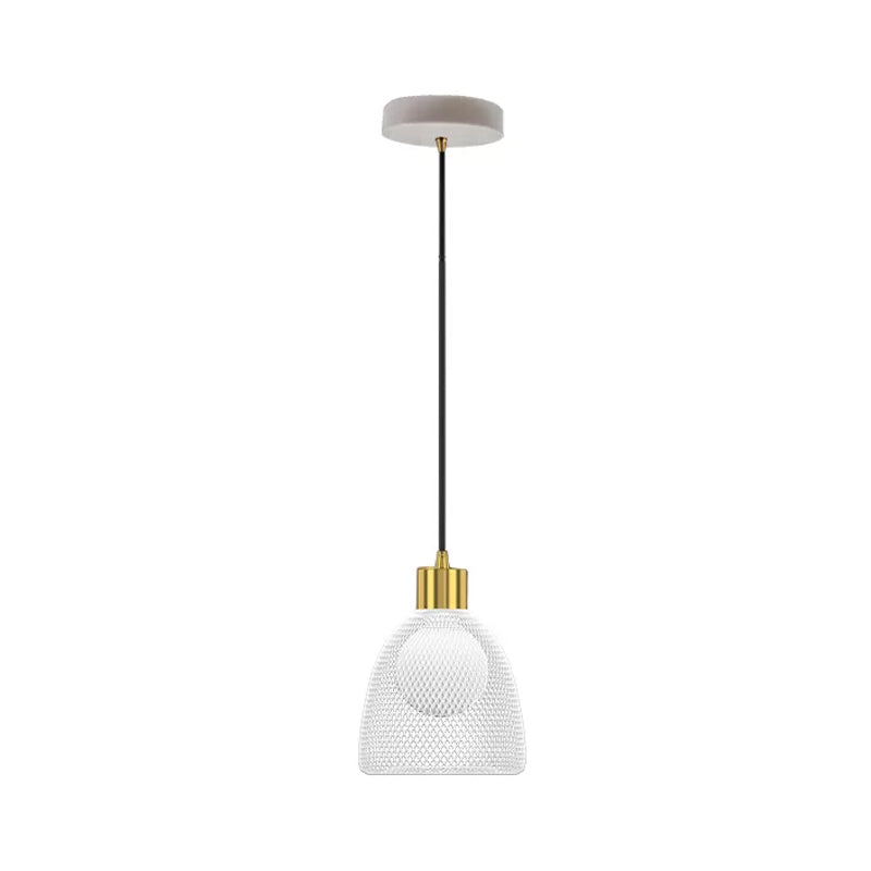 Metallic Bell Hangende lamp Modernist