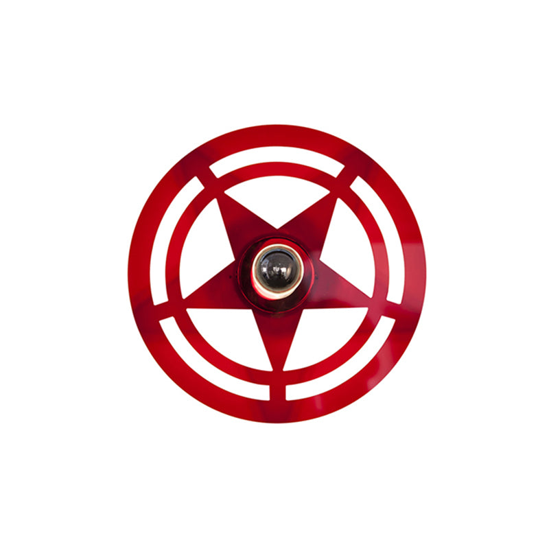 Lampada a parete contemporanea per la luce contemporanea con lampada a testa singola a testa di metallo per ragazzi