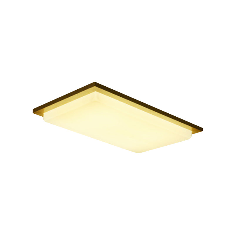 Symmetrisch geformte LED-Unterputzleuchte Simplicity, beige Deckenlampe aus Holz in warmem/weißem Licht, 17"/33,5"/40,5" breit
