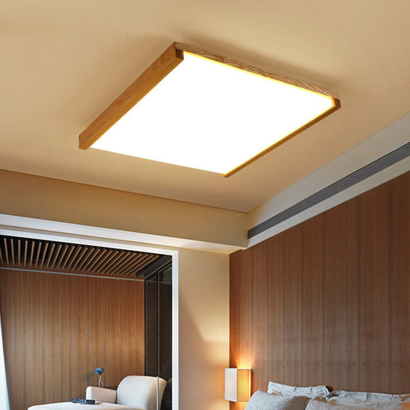 14,5 "/25.5" /38 " Wide Square Flushmount Nordic Acrylic Hotel Surface Montato LED Light in Warm / White Light