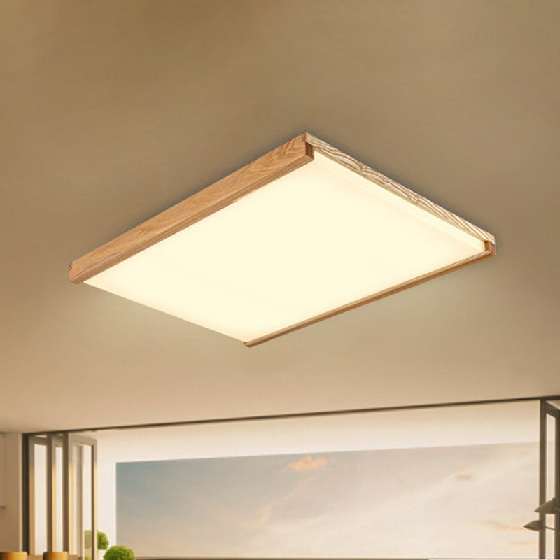14,5 "/25.5" /38 " Wide Square Flushmount Nordic Acrylic Hotel Surface Montato LED Light in Warm / White Light