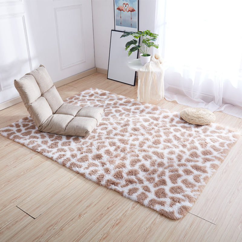Tapis moderne moderne tapis moelleux tapis lavable pour le salon