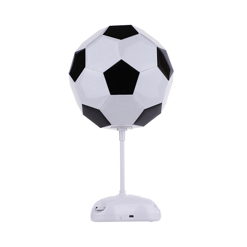 Una mesa de fútbol ligera Luz de escritorio de estilo deportivo Light en blanco y negro para la sala de estudio