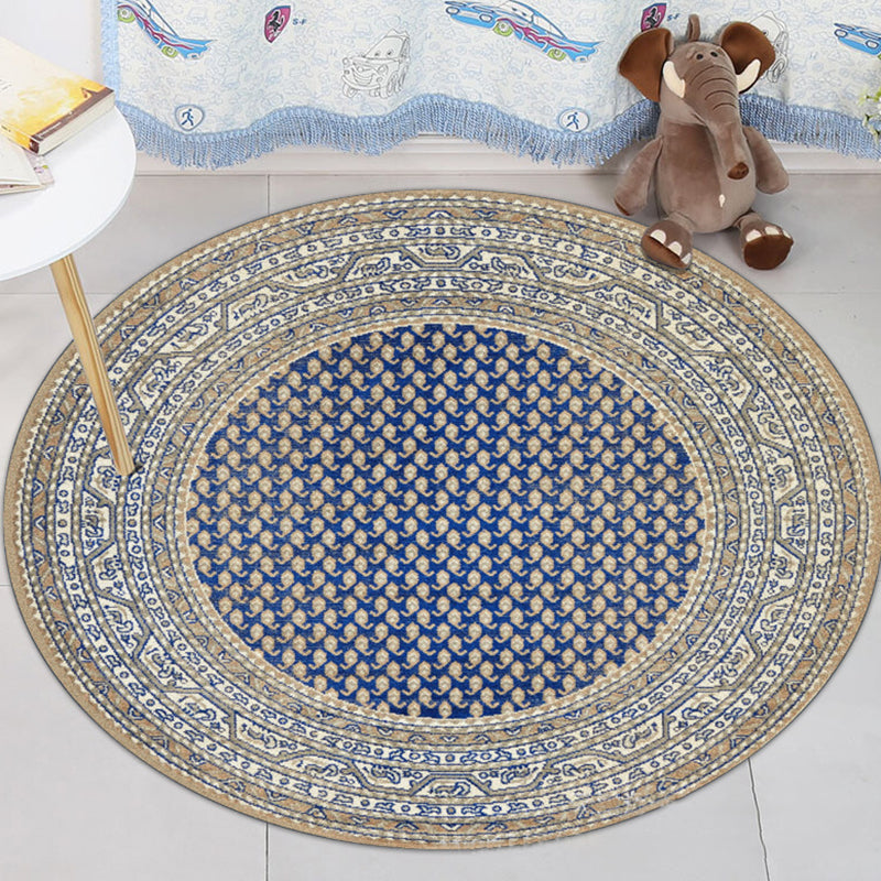 Tapis de tapis Bohemian Bohemien Bohemien Rapis abstrait tapis de support non glipt Machine lavable pour chambre à coucher