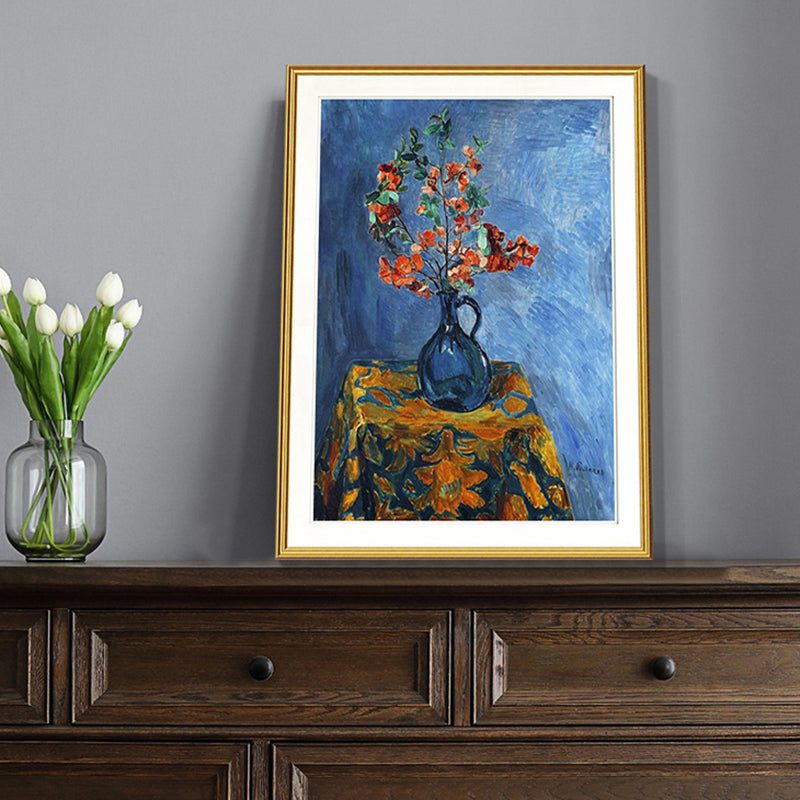 Canvas Print Textured Traditional Style Family Room Painting