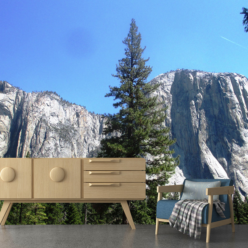 Big Mountain Landscape Wallpaper Mural Waterproofing Modern Living Room Wall Art