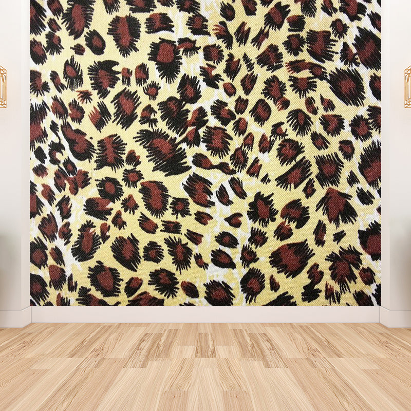 Full Size Photography Modern Mural Wallpaper with Animal Skin Pattern in Light Color