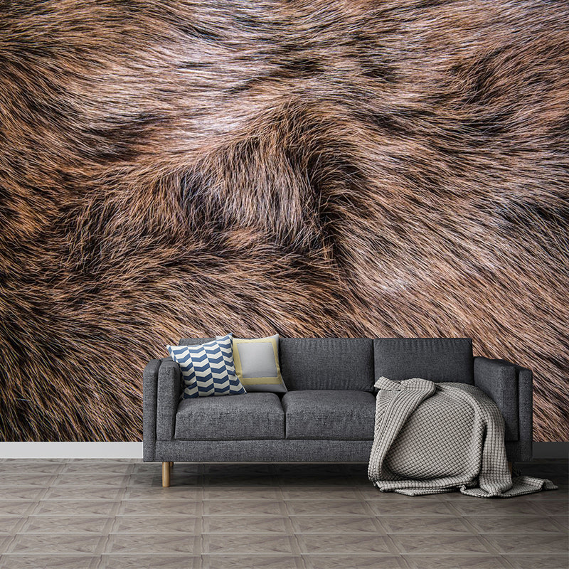 Wild Animal Print Mural Decal Contemporary Decorative Living Room Wall Art, Custom Printed