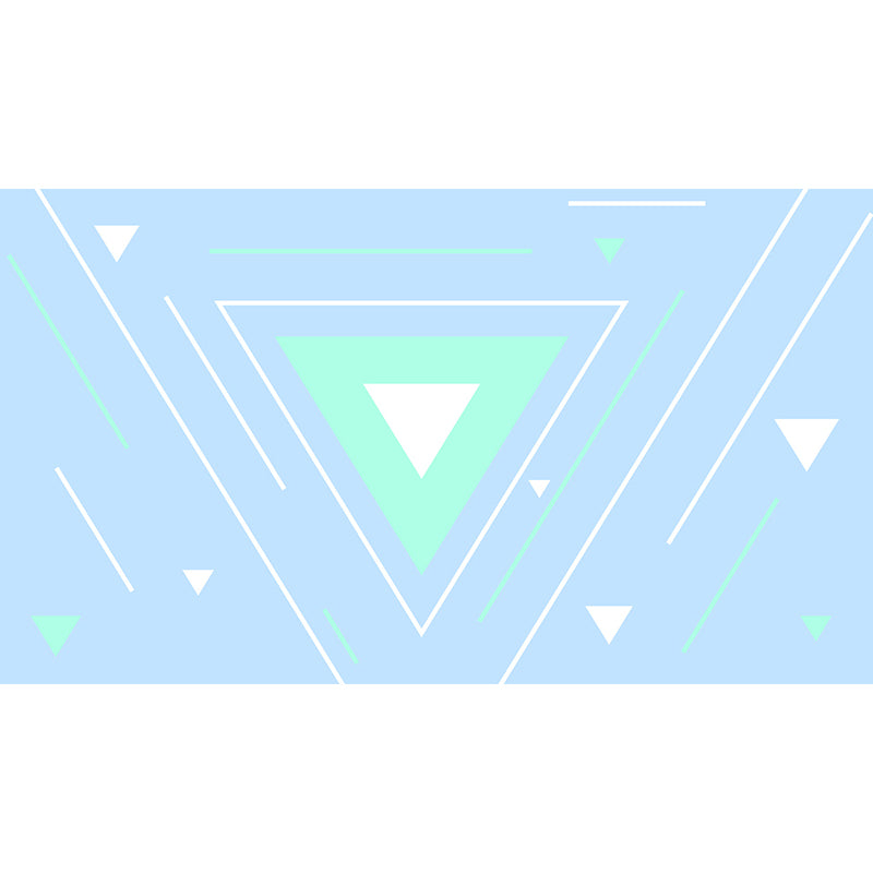 Fancy Geometric Pattern Mural Wallpaper Modern Non-Woven Wall Decor, Made to Measure