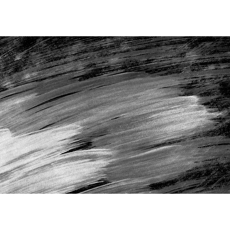 Stain Resistant Brush Stroke Mural Decal Non-Woven Modern Wall Decor for Sitting Room