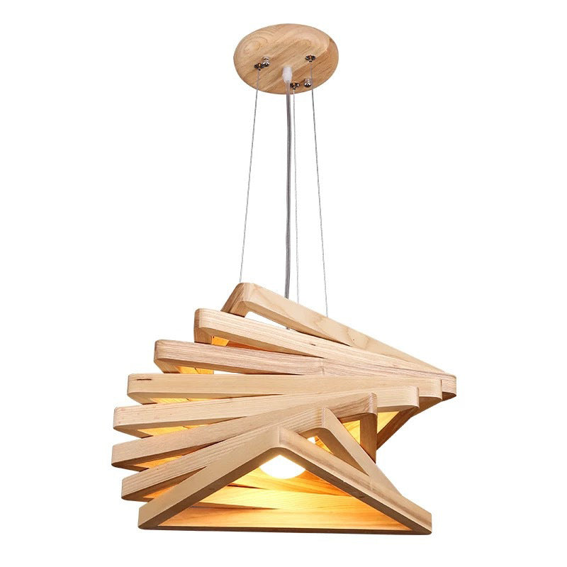 Globe/Oval/Pumpkin Bamboo Pendant Light Modern 1-Light Beige Suspended Lighting Fixture over Dining Table