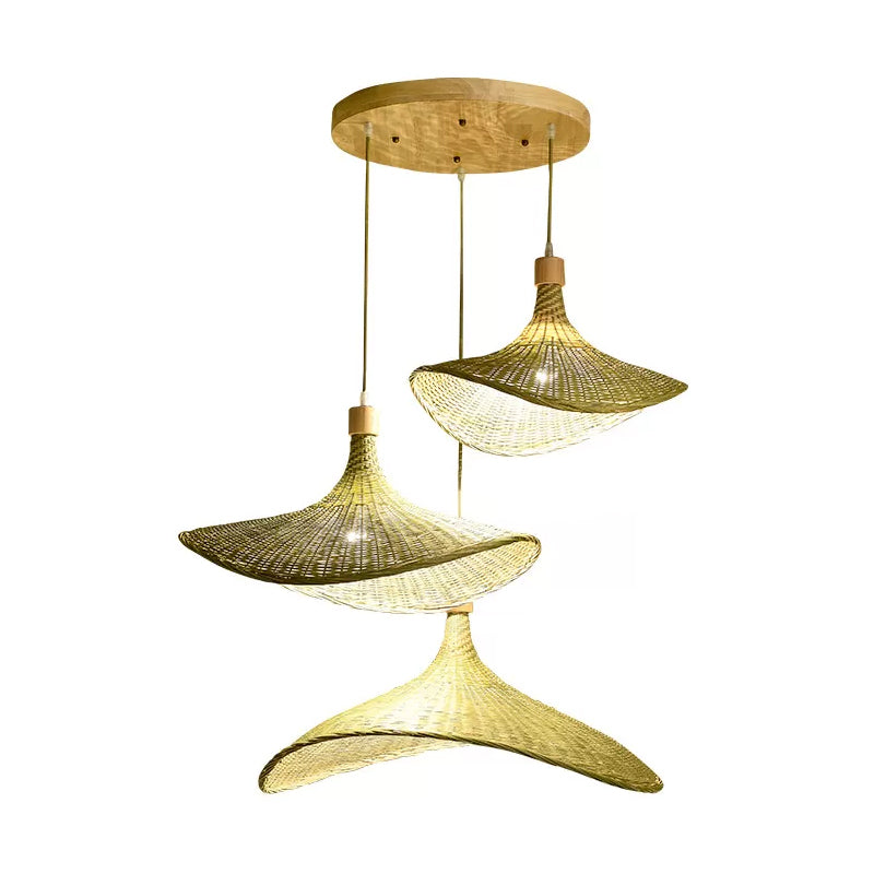 Pendentif en forme de chapeau souple