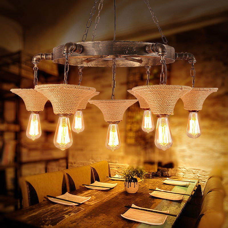 Corde de plafonnier à tein