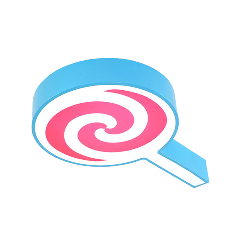 Lollipop Kindergarten encastré plafonnier acrylique Cartoon plafonnier